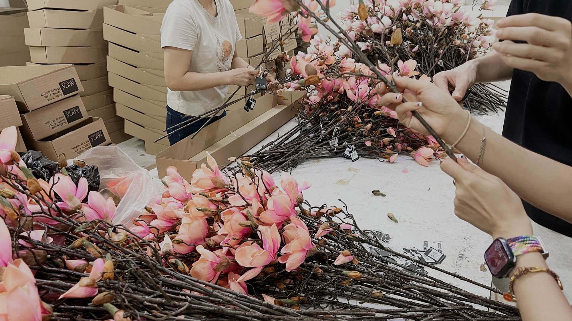 Stable local workforce in production